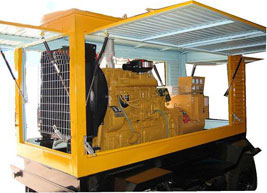 柯坪移动电站(移动柴油发电机组) 柯坪移动电站(移动柴油发电机组)